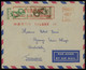 Madagascar 1953 Cover From Tulear To Tananarive, METER + STAMPS FRANKING And Beautiful Red Slogan Postmark Of Tulear - Lettres & Documents