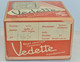 Delcampe - ANCIENNE BOITE CARTON REVEIL VEDETTE ELECTRIQUE CONTACTEUR Avec Notice Vide XXe SANS REVEIL COLLECTION - Wekkers