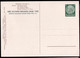 GERMANY (1933) Wotan. 6 Pf Himmler Postal Card With Scene From Der Nibelungenring. - Privatpost