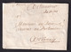 DDZ 814 - Lettre Précurseur Sans Contenu - Manuscrit De Mons Vers To(u)rnay - 1714-1794 (Paises Bajos Austriacos)