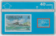 GIBRALTAR - HMAS Waterhen, 40 U, 1993,CN:306A,  Tirage 20.000, Used - Gibilterra