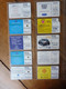 Delcampe - 10 Télécartes (sur L'automobile) FRANCE TELECOM  Fiesta, Ford Ka, Peugeot, Ford, Peugeot Assistance, Renault, Citroën.. - Autos