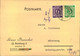 1946, Postkarte Mit Seltenem "Gübühr Bezahlt" Vermerk Als Portoergänzung Von BAMBERG 3 - Other & Unclassified