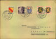 Delcampe - 1946/47, 10 Auslandsbriefe Mit Portogerecht Mit 75 Pfg., Viele MiF Allg. Asbage - Länder - Autres & Non Classés