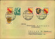 Delcampe - 1946/47, 10 Auslandsbriefe Mit Portogerecht Mit 75 Pfg., Viele MiF Allg. Asbage - Länder - Autres & Non Classés