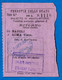 1909 Titre De Transport Retour (Billet De Train) Biglietto ITALIA Ferrovie Dello Stato NAPOLI - ROMA Term - Other & Unclassified