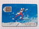 F205A Ski De Fond 50U SC5an 6 5 Numéros Noirs 35636 11/91 - Olympische Spiele