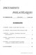 ACADEMIE DE PHILATELIE DOCUMENTS PHILATELIQUES N° 162 + Sommaire - Andere & Zonder Classificatie