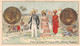 P.21-FO-1542 : IMAGE. CHROMOLITHOGRAPHIE. THEME MONNAIE  5 CTS BRONZE 1841 COLONIES FRANCAISES - Non Classés