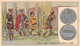 P.21-FO-1558 : IMAGE. CHROMOLITHOGRAPHIE. THEME MONNAIE. DEMI-DENIER D'ARGENT DE LOTHAIRE. 954 - Non Classés