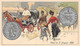 P.21-FO-1568 : IMAGE. CHROMOLITHOGRAPHIE. THEME MONNAIE. PIECE DE 2 FRANCS ARGENT. 1898 - Non Classés