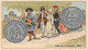 P.21-FO-1581 : IMAGE. CHROMOLITHOGRAPHIE. THEME MONNAIE. PIECE DE 5 F ARGENT. 1849. NOCE. MARIAGE JOUEUR DE VIELLE - Zonder Classificatie