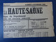 France Type Blanc 1c Gris N°107 Annulation Typographique De Journaux Sur L'indépendant De La Haute-Saône 6 Dec 1902 - Covers & Documents