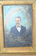 Delcampe - TABLEAU PORTRAIT HOMME Sur BOIS CADRE A CLES BOIS Doré XIXe à Restaurer HSP Déco Collection Vitrine - Oils