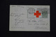 CARTOLINA POSTALE COMMEMORATIVA IV GUERRA INDIPENDENZA ITALIA CROCE ROSSA ALPINI REDUCI FRONTE VG 1916 - Cruz Roja