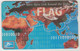 GIBRALTAR - Fibre Optic Link Around The Globe Flag, 25 U, 01/97, CN:709L,  Tirage 3.000, Used - Gibilterra