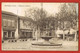 MEYZIEU - Isère - Place De La Mairie -Café De La Mairie-Café Du Centre-Café De La Place  -Bar Tabac- Circulée 1925 - Other & Unclassified