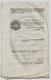 Bulletin Des Lois N°553 1838 Commissariat De Police De Collioure, Saint-Gervais (Hérault) Et Du Beausset (Var)/Crédits - Décrets & Lois