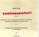 30- BAGNOLS SUE CEZE- RARE MENU LES JARDINS DE MONTCAUD CHATEAU-HAMEAU DE COMBE SABRAN- HUYNDAI 14 AVRIL 2000 - Menus