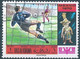 Delcampe - C2329 Sport Football Soccer World Cup Olympics Flag Stadium Philately Art Sculpture Used 19xStamp Lot#499 - Usati