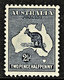 Australia 1915 Kangaroo 21/2d Indigo 2nd Watermark MH - Ungebraucht