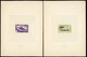 RARE GUINEE 1942 Poste Aérienne N° 10 à 17. HUIT EPREUVES DE LUXE SERIE COMPLETE (voir Les 4 Photos) - Unused Stamps
