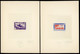 RARE MAURITANIE 1942 Poste Aérienne N° 10 à 17. HUIT EPREUVES DE LUXE SERIE COMPLETE (voir Les 4 Photos) - Unused Stamps