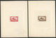 RARE DAHOMEY 1942 Poste Aérienne N° 10 à 17. HUIT EPREUVES DE LUXE SERIE COMPLETE (voir Les 4 Photos) - Ongebruikt