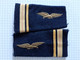 Fourreau Epaulettes Insigne Tissu Brodé - Grade De Major Armée De L'Air (galon Jaune Séparé) - Aviation