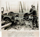 PHOTOGRAPHIE SERVICES DE PRESSE AMERICAINS  - JEEP UTILISATION POUR LES TRAVAUX AGRICOLES   RARE - VOIR SCANS - Automobiles