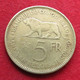 Congo Belgian 5 Francs 1936  Belgish  #1 - Sonstige & Ohne Zuordnung
