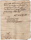 VP18.187 - Cachet De Généralité BORDEAUX - Acte De 1786 Concernant Le Seigneur De PAULIAC - Matasellos Generales