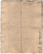 Delcampe - VP18.188 - Cachet De Généralité BORDEAUX - 2 Actes De 1740 Concernant Mr Jean Baptiste LESPINASSE Maître En Chirurgie - Matasellos Generales