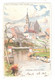 BELGIQUE PITTORESQUE EDITION ARTISQUE 40-48 ? ROCHEFORT - Hôtel De Ville HOTEL DE BORDEAUX INK STAMP + 2 TIMBRES - Rochefort