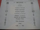 Delcampe - Authentic Menu Card, 1921 Congo Boat ANVERSVILLE, 20cmX13,8cm, Postcard C.M.B. Concert MUYNCK Plusquin Bonvoisin BENOIT - Menus