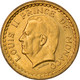 Monnaie, Monaco, Louis II, Franc, 1943, TTB+, Aluminum-Bronze, Gadoury:132 - 1922-1949 Louis II