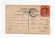 !!! 10 C SEMEUSE SUR PORTE TIMBRE MILLENAIRE DE CLUNY SUR CPA DE 1910, CACHET COMMEMO - Lettres & Documents