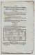Bulletin Des Lois N°733 1840 Tarif Péage Du Pont D'Olizy (Primat - Ardennes) Sur L'Aisne/Banque De Rouen/Bourg-de-Péage - Décrets & Lois