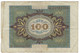 GERMANIA IMPERO 100 MARCHI - WYSIWYG  - N° SERIALE G24192763 - CARTAMONETA - PAPER MONEY - 100 Mark