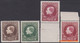 België 1929 - Mi:262 I/265 I, Yv:289/292, OBP:289/292, Stamp - XX - Montenez Albert I - 1929-1941 Big Montenez