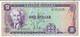 JAMAICA - GIAMAICA  $1 1 DOLLARO - WYSIWYG   - N° SERIALE AP351535 - CARTAMONETA - PAPER MONEY - Jamaique