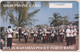 BAHAMAS - Royal Police Force Band, Chip:GEM1B (Not Symmetric White/Gold), 10 $, Used - Bahamas