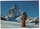 ZERMATT Skilift Skigebiet Trockener Steg - Steg