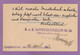 K.U.K. SAPPEURBATAILLON NR. 12 OFFIZIERS-BIBLIOTHEK. GANZSACHE AUS GYULAFEHERVAR (HEUTE ALBA IULIA IN RUMÄNIEN) - Postal Stationery