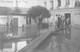 CPA 75 PARIS XVIe CARTE PHOTO UNE MAISON A PASSY PENDANT LES INONDATIONS 29 JANVIER 1910 - District 16