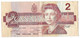 CANADA - 2 DOLLAR 2$ - WYSIWYG - N° SERIALE BBU9687320 - CARTAMONETA - PAPER MONEY - Canada