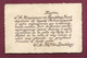 230721A - 38 CHATONNAY - CARTE INVITATION à Monseigneur Du Boudebois Régates Chatonnoises - Drapeau - Châtonnay