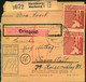 1948, Paketkartenstammteil Ab HAMBURG-HARBURG Mit Hoher Frankatur - Sonstige & Ohne Zuordnung