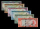 Maldives 1998-2013 UNC 5 10 20 50 100 500 Rufiya P18 19 20 21 22 23 COMPLETE SET - Maldiven