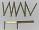 1 METRE LAITON & 1 PETIT PIED A COULISSE BRONZE & Fer Forgé OUTILS ANCIENS Collection Déco Vitrine - Outils Anciens